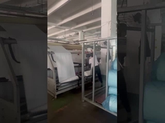 On-site filming of the production process of Jiarui Textile Company's own fabric factory