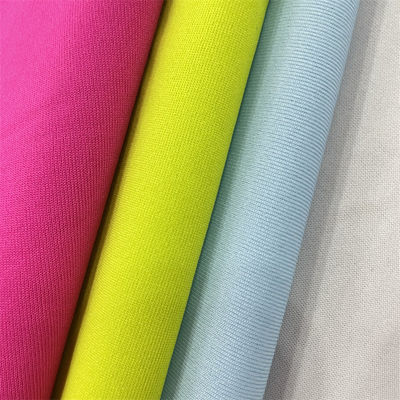 75D Tricot Yarn Dyed Jersey Polyester Fabric Lightweight For Arm Bag