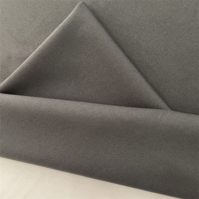Double Face Fabric Polyester Double Knit Fabric For Garments Yarn Count 75D