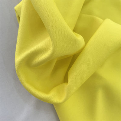 Custom 100% Polyester Fabric Jersey Tricot with 4 Way Stretch and Double Faced Design