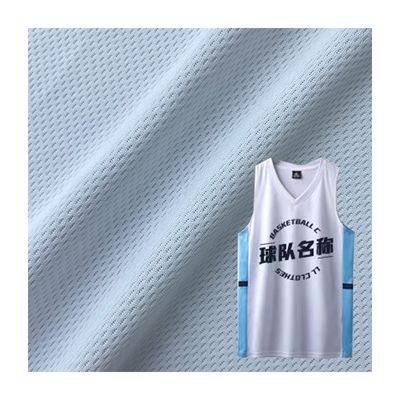 Jersey Fabric 100% Polyester Honeycomb Bird Eye Mesh Dry Fit Sport Fabric For Sport Wear
