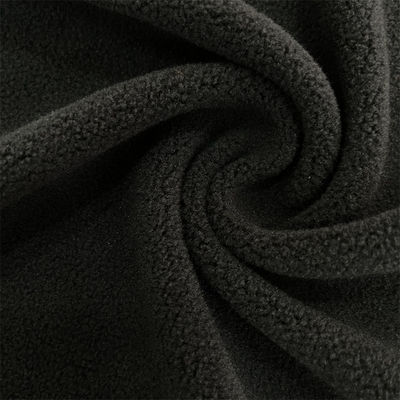 Plain Dyed Knitted 100% Polyester Fleece Fabric for Costumes Blankets and Toys