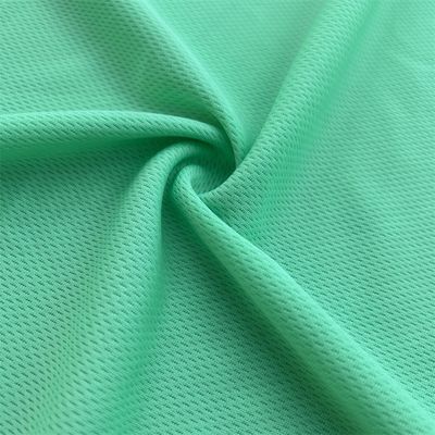 Wick 75D Polyester Birdseye Mesh Fabric Elastic For Women'S Performance Clothing
