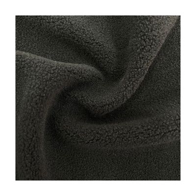 Plush Coral Knit Anti-Pilling Soft Micro Polar Wool Terry Polyester Fleece Fabric Rol